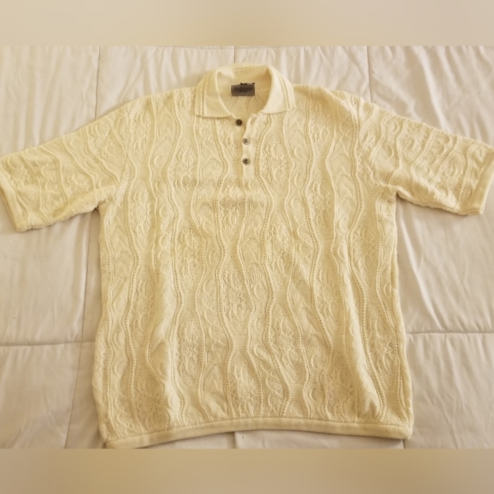 Vintage Coogi Basics Australia polo sweater